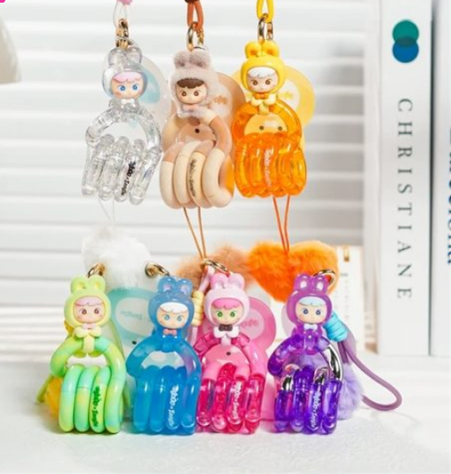 Cimmy X Tangle Lovely Bunny Series Tangle Keychain Blind Box