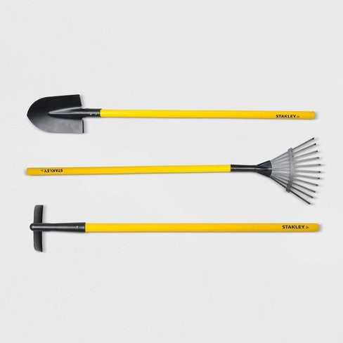 Stanley Jr 3pc Garden Tools Large Set
