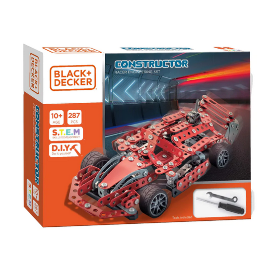 Black & Decker Construction Metal Racer Set