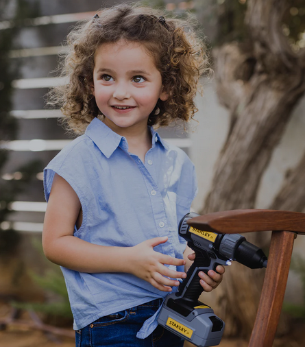 Stanley Junior Hand Drill Battery Operated Ages;3+