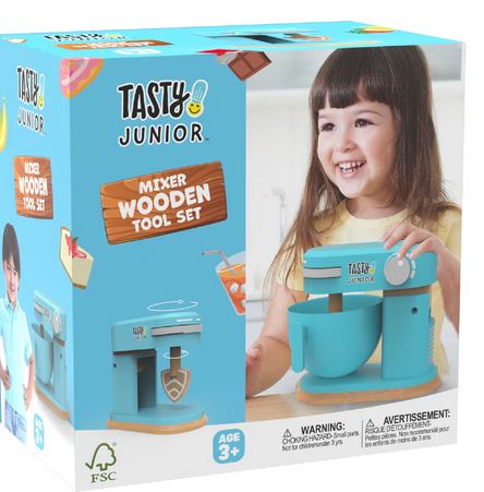 Tasty Junior Wooden Kitchen Mixer