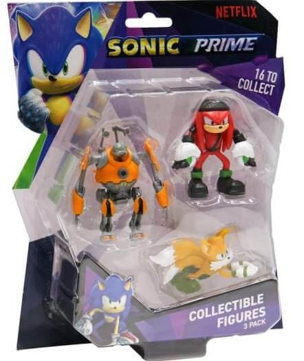Sonic 6.5cm Figure 3 Pack Assorted