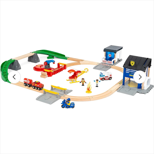 Brio - Rescue Team 44 Piece Train Set