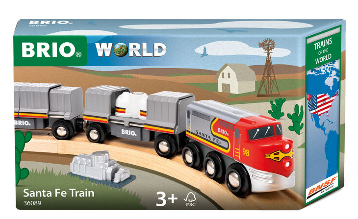 Brio Trains Of The World - Santa Fe Train