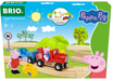 Brio Peppa Pig Train Set 18 Pc Wooden Set (36123)