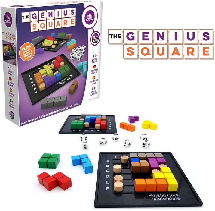 The Genius Square Puzzlers Challenge Ages: 6yrs+