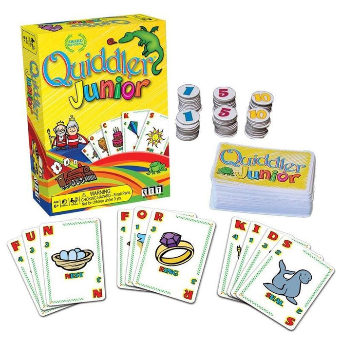 Quiddler Junior Card Game Age:6 Years+