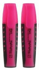 Highlighters 2 Pack Assorted Colours