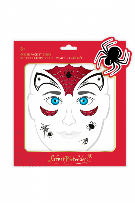 Gp Spider Face Tattoo