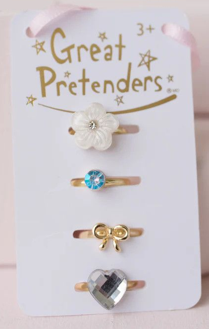 Gp Boutique Sassy Rings 4 Pk