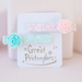 Gp Boutique Glitter Rosette Hair Clips 2 Pk