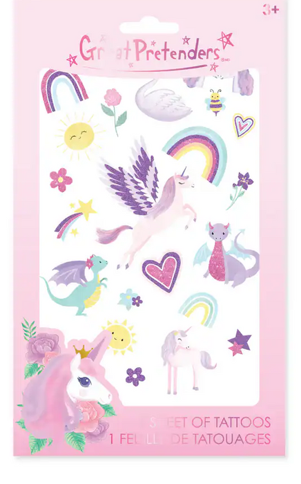Gp Unicorn Temporary Tattoos