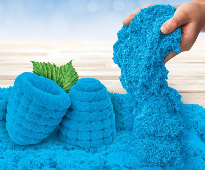 Kinetic Sand Fruity Scents Razzle Berry 8oz Packet