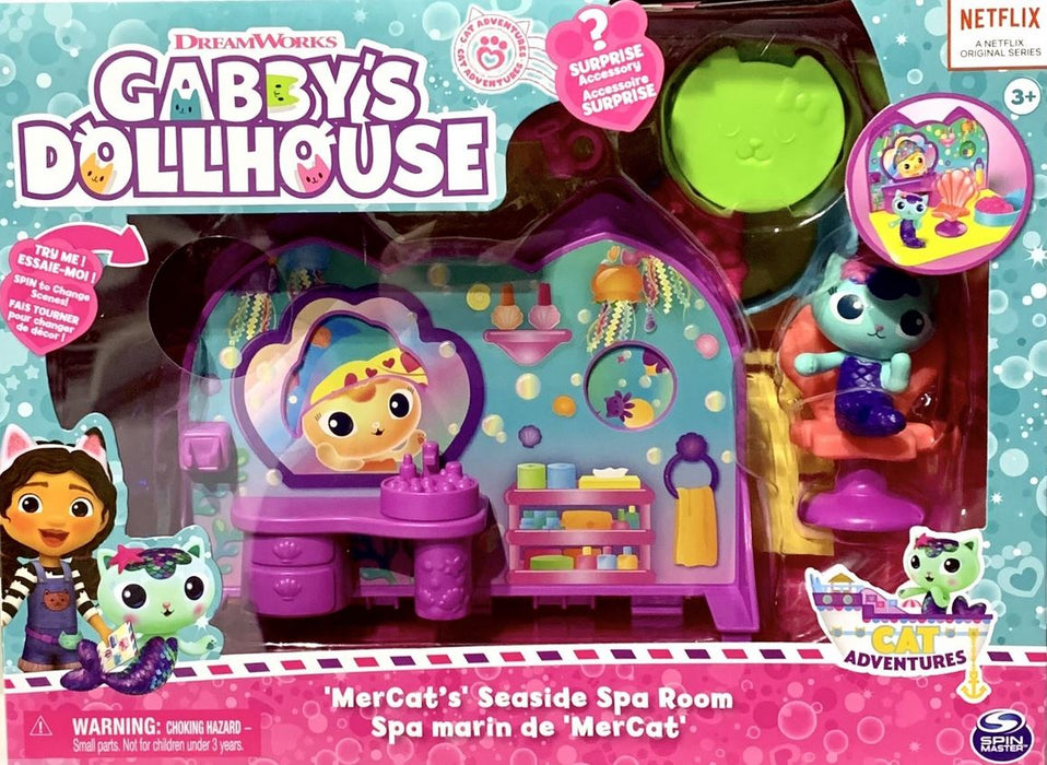 Gabby's Dollhouse Mercat's Seaside Spa Room