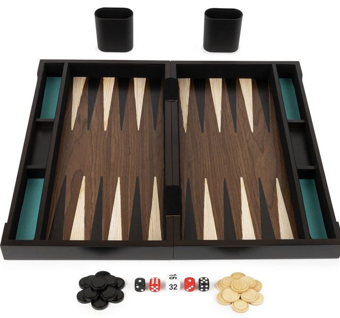 Legacy Dlx Backgammon Wooden Box Set