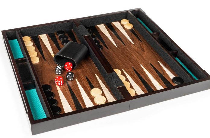 Legacy Dlx Backgammon Wooden Box Set
