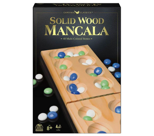 Classic Wooden Folding Mancala Game