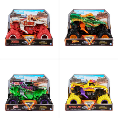 Monster Jam 1.24 Diecast Vehicle Assorted