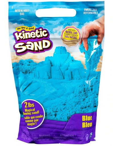 Kinetic Sand 2lb Blue Colour Bag 