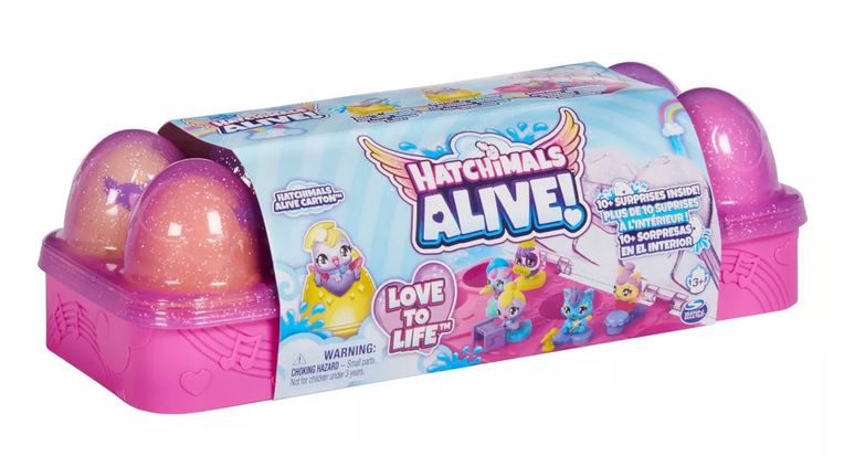 Hatchimals Alive 10pc Egg Carton Surprise