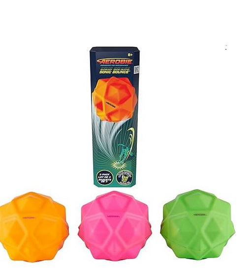 Aerobie Sonic Bounce Ball Pro 3 Pack
