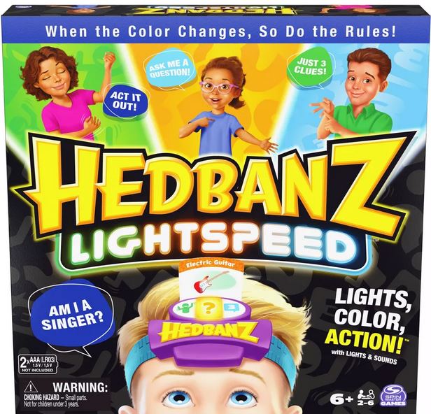Headbanz Lightspeed Family Game