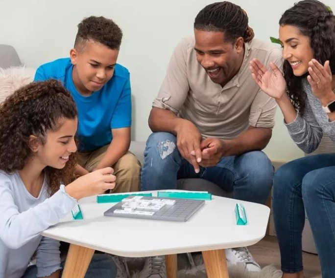 Upwords Stacking Tile Game For Ages:8+