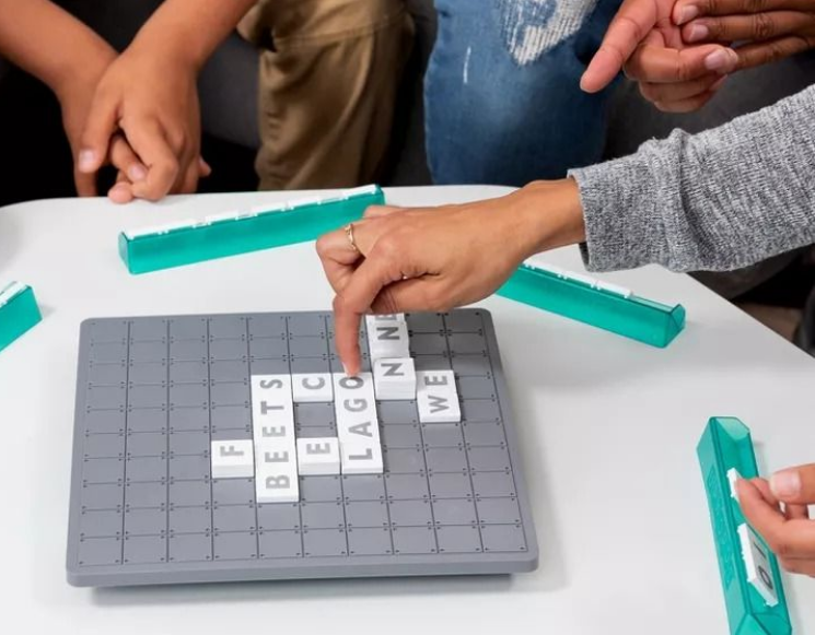 Upwords Stacking Tile Game For Ages:8+