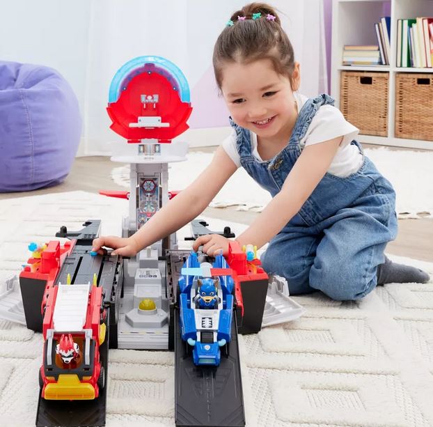 Paw Patrol Mighty Movie Aircraft Carrier Headquarters