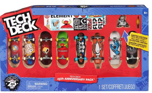 Tech Deck 25th Anniversary With Limited Edition Tech Dude