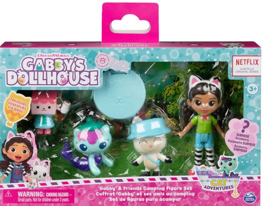 Gabby's Dollhouse Friends Camping Set