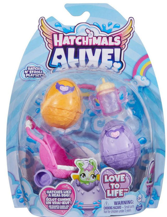 Hatchimals Live! Hatch N Stroll Playset