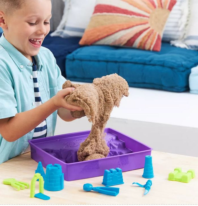 Kinetic Sand Deluxe Beach Castle Playset