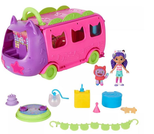 Gabby's Dollhouse Purrfect Party Bus With 10 Accessories
