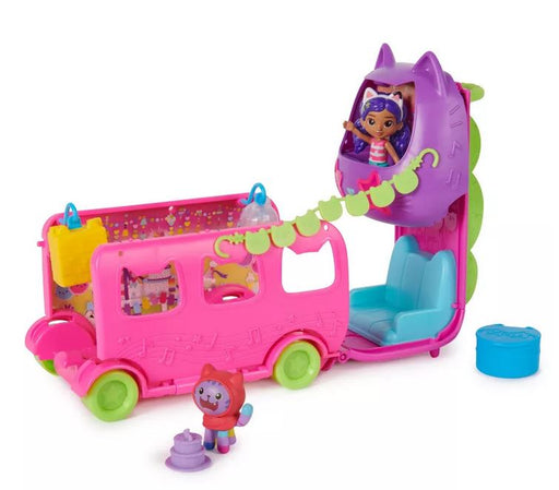 Gabby's Dollhouse Purrfect Party Bus With 10 Accessories