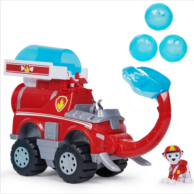 Paw Patrol Jungle Rescue Marshall's Elephant Truck With Pup Pack