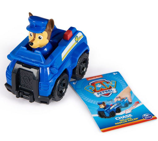 Paw Patrol Chase Dlx Rescue Racer Pull Back Vehicle
