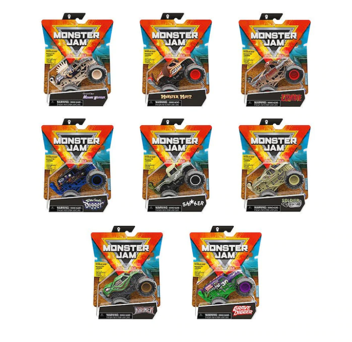 Monster Jam 1/64 Scale