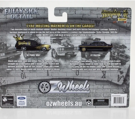 Oz Wheels Burnanza Fsd Twin Set Hz Panel Van Xy Falcon