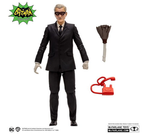 Dc Batman Classic Tv Series Alfred Retro 6 Inch Figure