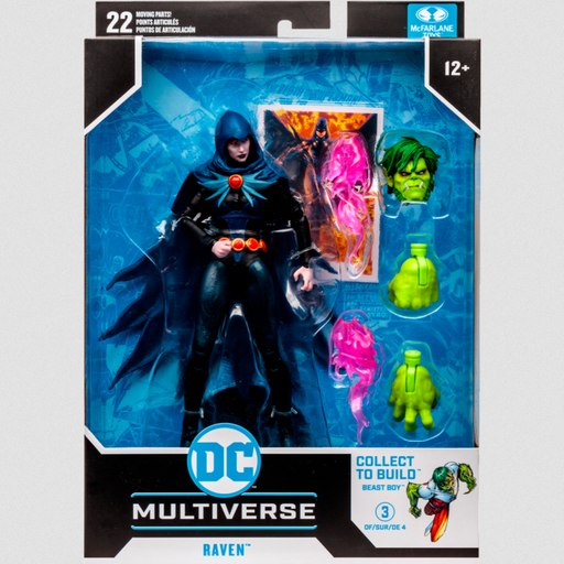 Dc Multiverse Titans Build A Figure 7" Raven Action Figure