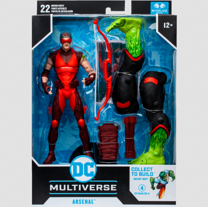 Dc Multiverse Titans Build A Figure 7" Arsenal Action Figure