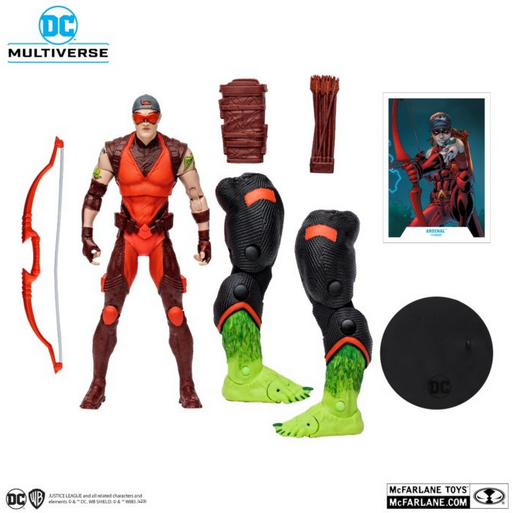 Dc Multiverse Titans Build A Figure 7" Arsenal Action Figure