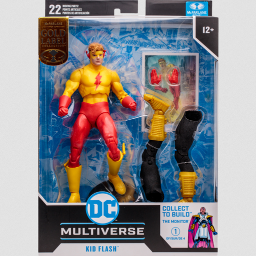 Dc Build-a-figure Crisis On Infinite Earths Kid Flash 7 Inch Figurine