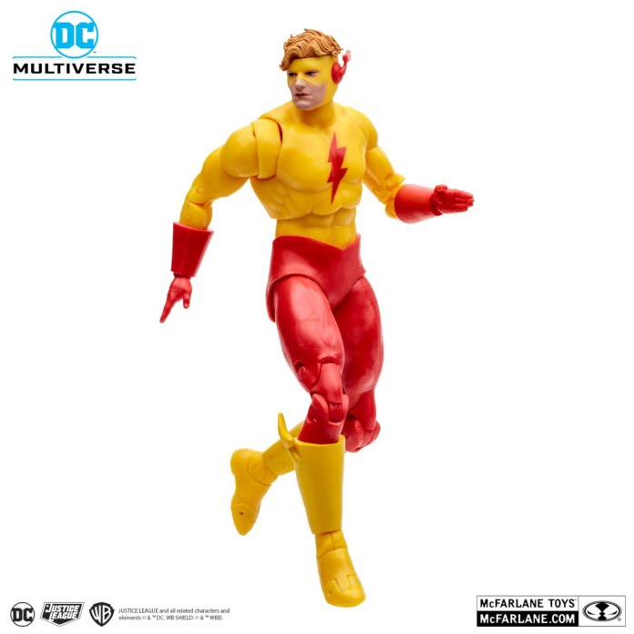 Dc Build-a-figure Crisis On Infinite Earths Kid Flash 7 Inch Figurine