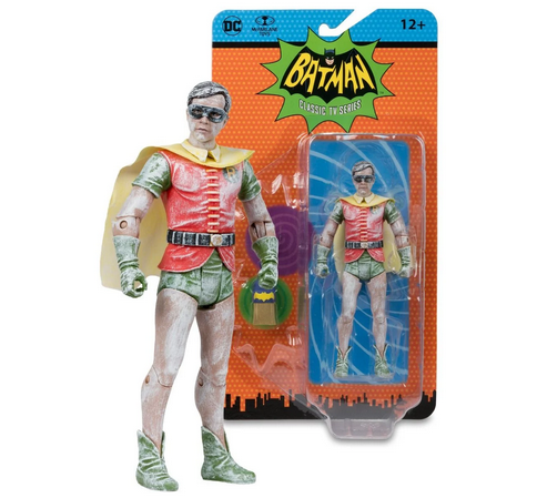 Dc Batman Classic Tv Series Wax Robin Retro 6 Inch Figure