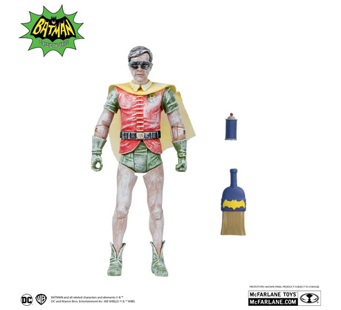 Dc Batman Classic Tv Series Wax Robin Retro 6 Inch Figure