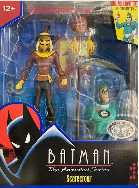 Dc Scarecrow Yellow Face Animated Series Build A Figure