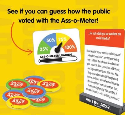 Am I The Ass Card Game Ages:18+