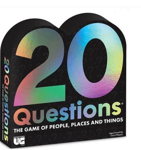 20 Questions The Game Of People, Places & Things Ages:8+